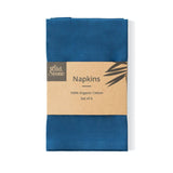 Eco-Friendly Cloth Napkins – Organic Cotton (4-Pack)