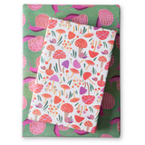 Mushrooms/Snails • Double-Sided Eco Wrapping Paper (Everyday Edition)