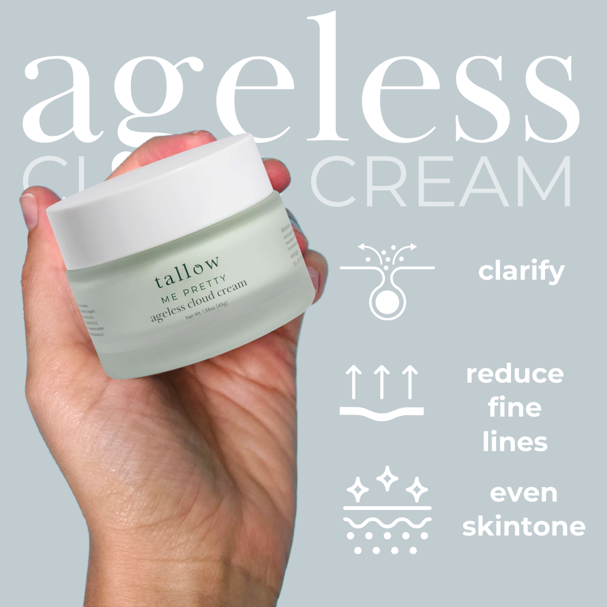 Ageless Cloud Cream - 3pk