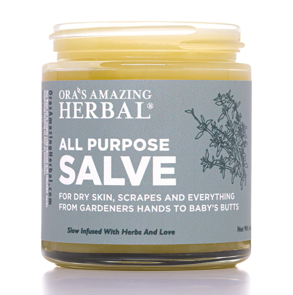 All Purpose Salve, Multipurpose Herbal Salve with Tea Tree