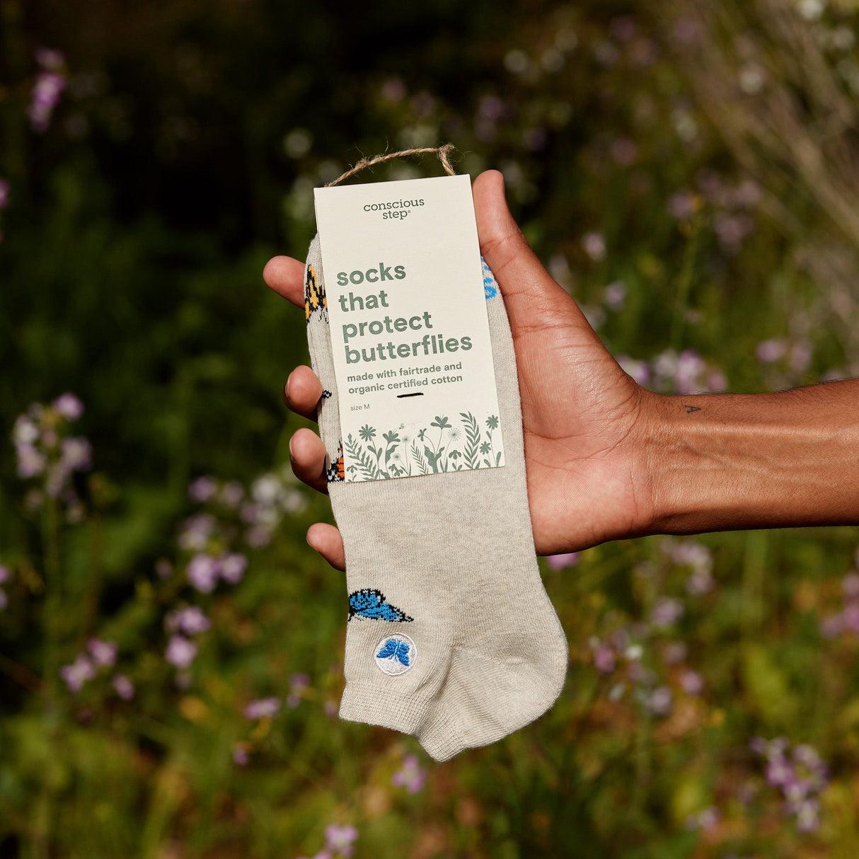 Socks that Protect Butterflies