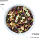 Capri - Honeydew Melon Mint Tea (Caffeine Free)