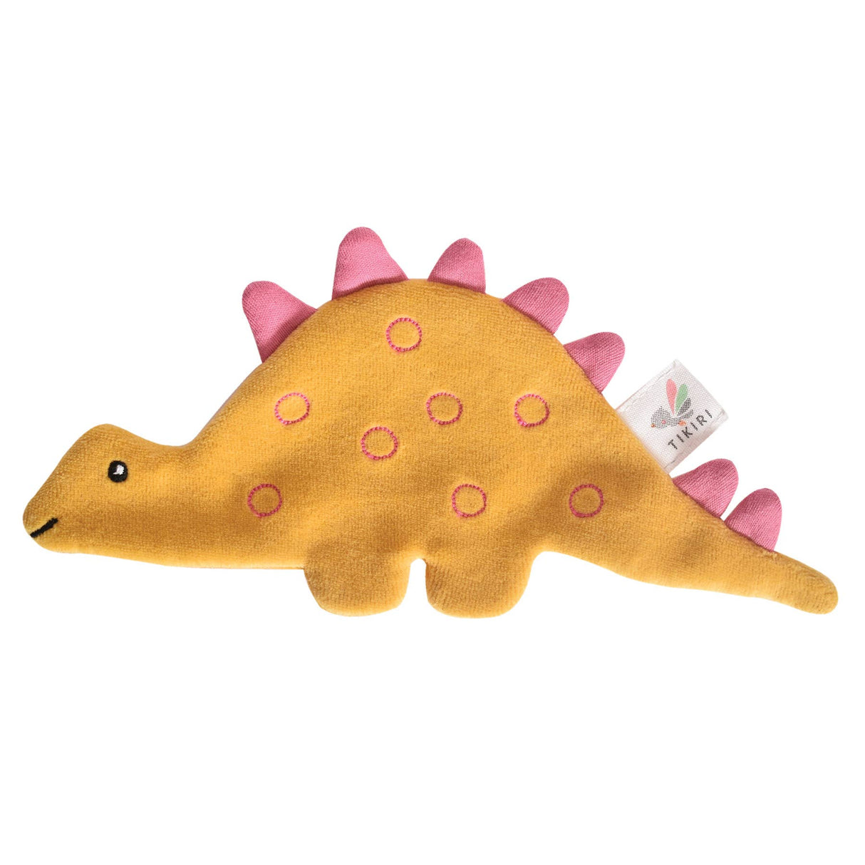 Organic Fabric Crinkle Toy: Stego the Stegosaurus