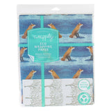 Fox Moment • Double-Sided Eco Wrapping Paper (Holiday Edition)