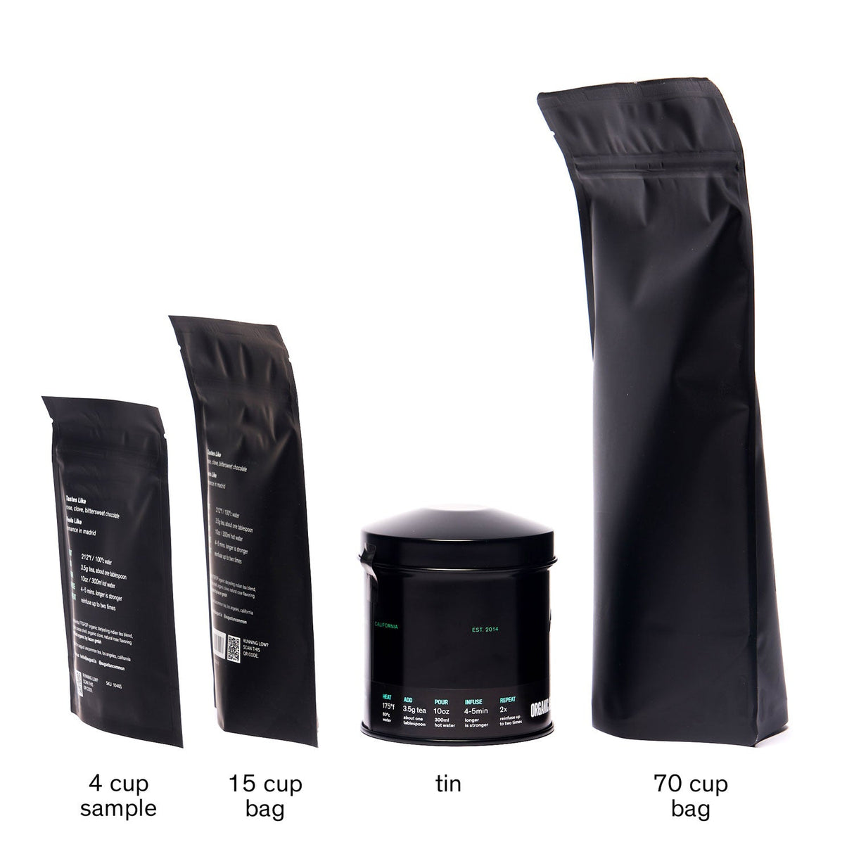 Black Metallic - Violet Elderberry Black Tea