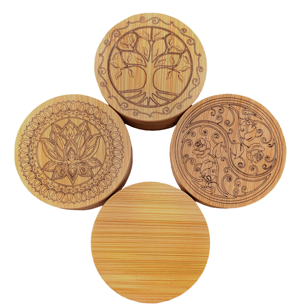 Bamboo & Tin Multipurpose Case