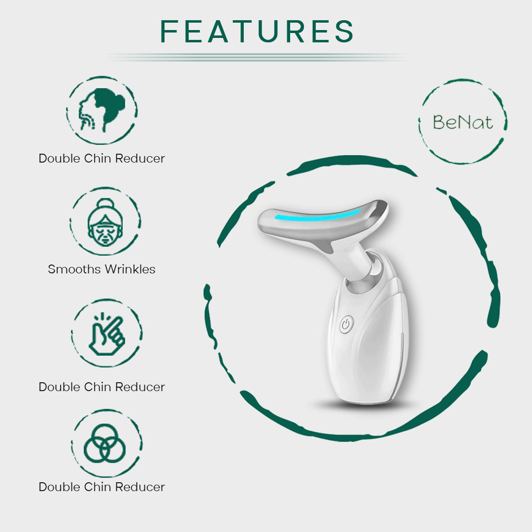 Lift, Sculpt & Glow Toolkit -Set of 3 LED Therapy, Electric Gua Sha & Microcurrent Toning Device for Radiant Skin