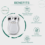 Lift, Sculpt & Glow Toolkit -Set of 3 LED Therapy, Electric Gua Sha & Microcurrent Toning Device for Radiant Skin