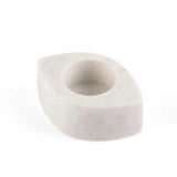 2-Piece Blossom Marble Tea Light Holders