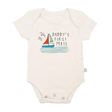 graphic bodysuit | daddy's first mate