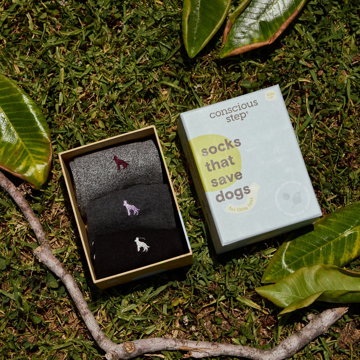 Kids Socks that Save Dogs