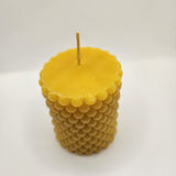 Bubbly Beeswax Candle