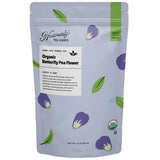 Organic Butterfly Pea Flower, Bulk Loose Leaf Herbal Tea, 16 Oz.