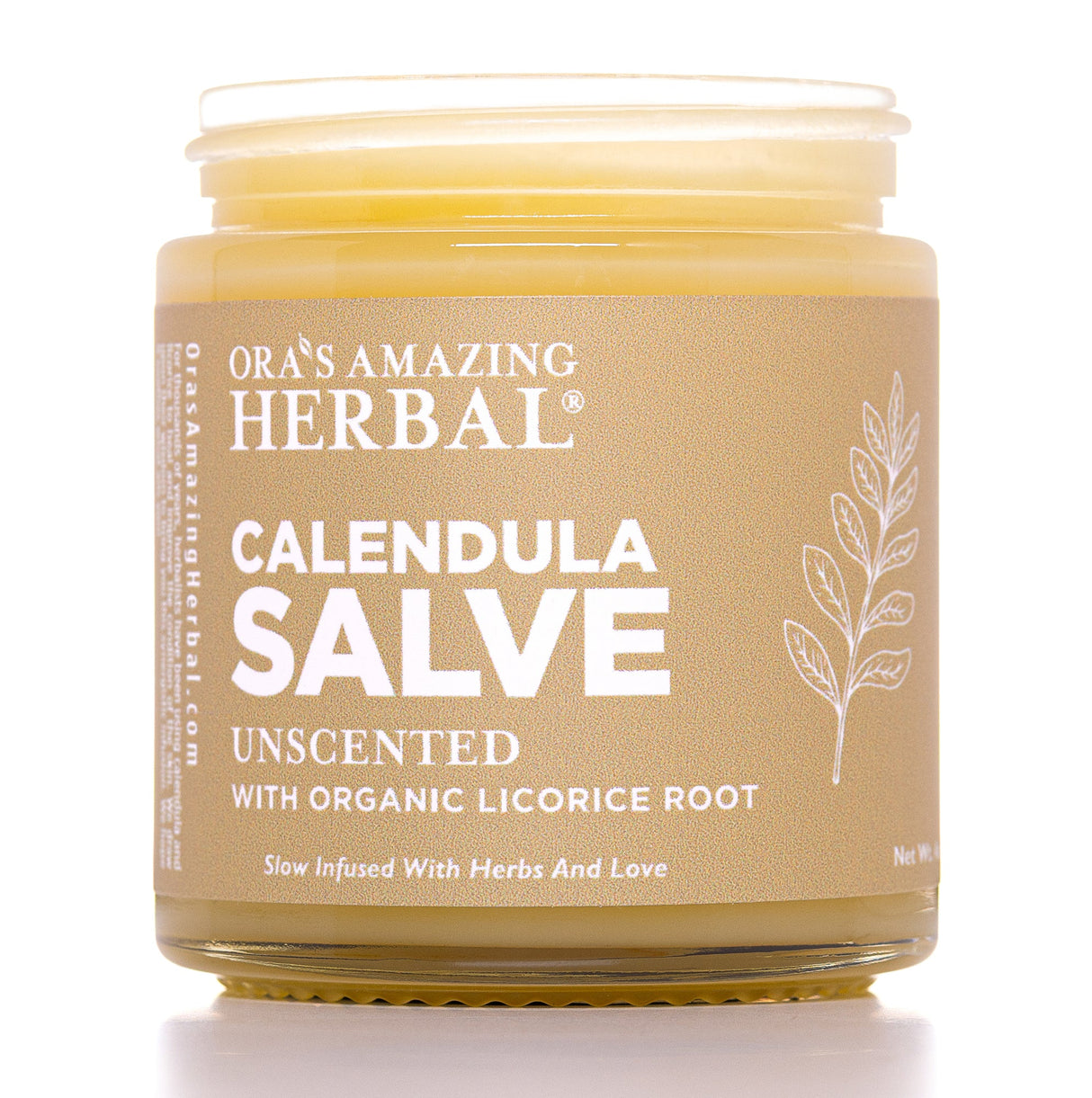 Calendula Salve with Castor Oil and Licorice Root