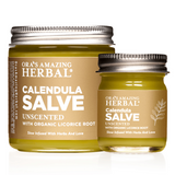 Calendula Salve with Castor Oil and Licorice Root