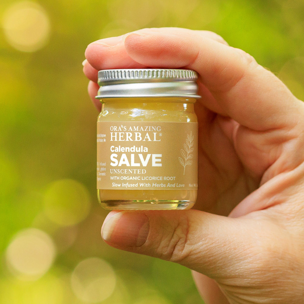 Calendula Salve with Castor Oil and Licorice Root