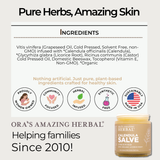 Calendula Salve with Castor Oil and Licorice Root