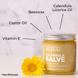 Calendula Salve with Castor Oil and Licorice Root