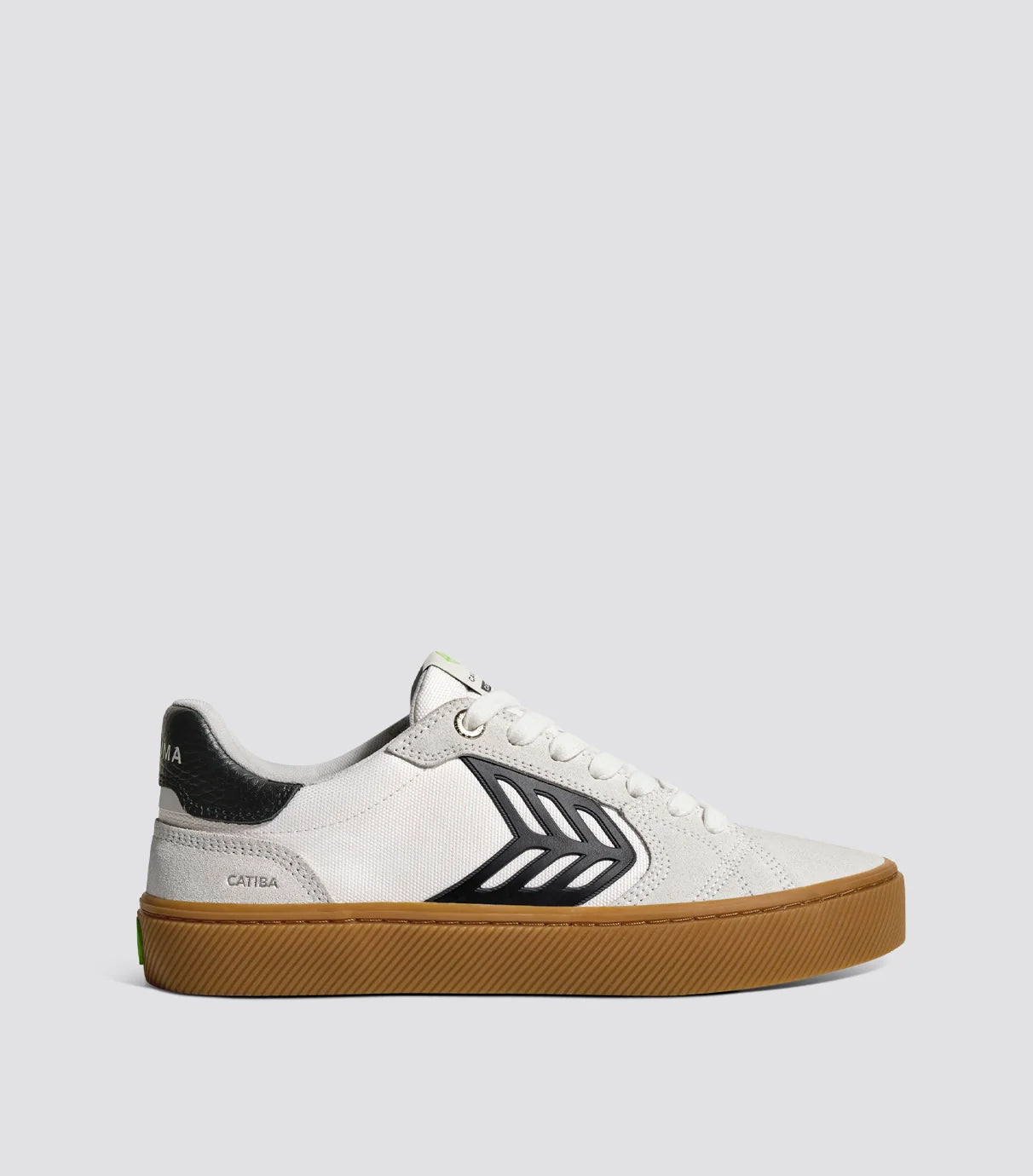 CATIBA PRO 2.0 Suede Gum Smoke White Cordura Off-White Black Logo