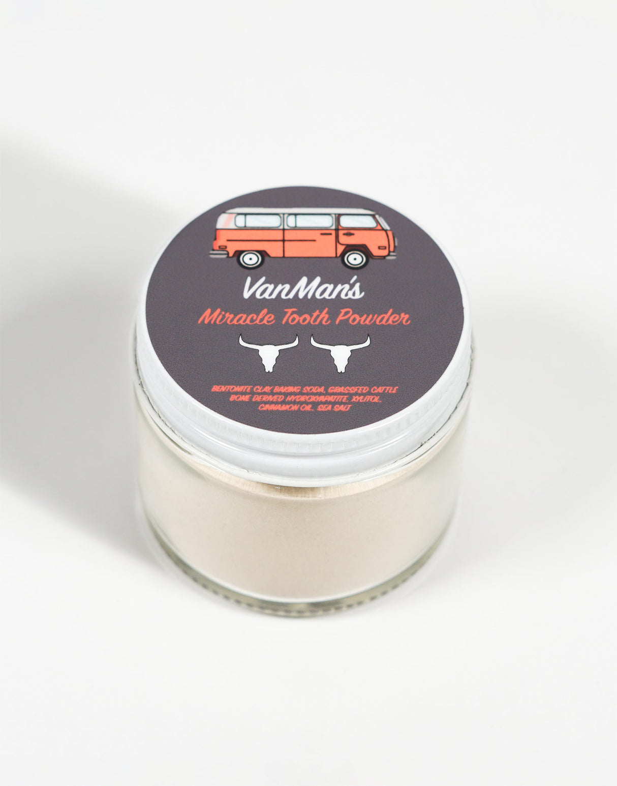 VanMan's Miracle Tooth Powder - Cinna-Bone 2 oz
