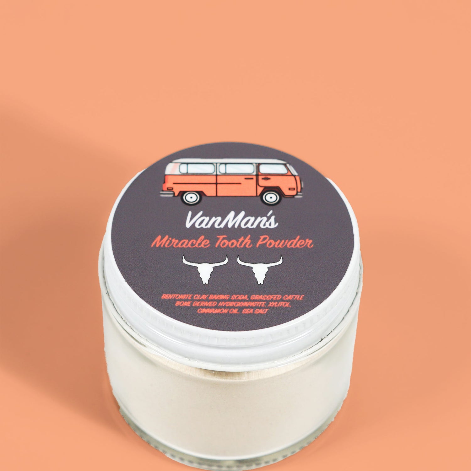 VanMan's Miracle Tooth Powder - Cinna-Bone 2 oz