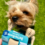 BetterBone SOFT Durability CHEW TOY: Natural Ingredients, Perfet for Teething Puppies, Senior Dogs & Gentle Chewers