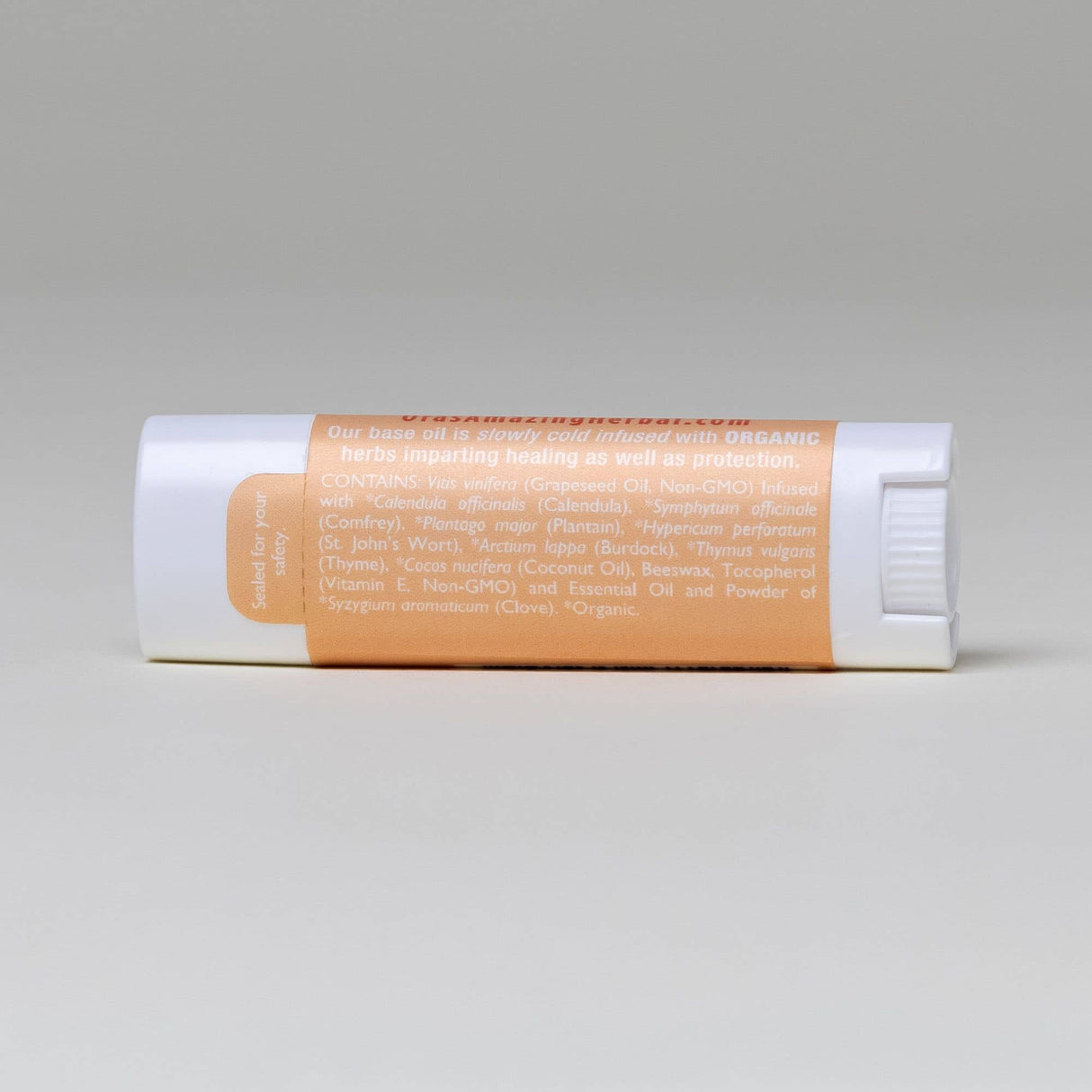 Natural Lip Balm, Herbal Infused, Clove