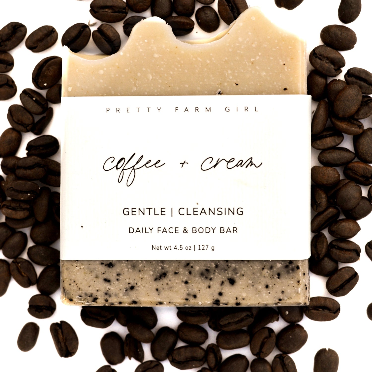 Coffee + Cream Handmade Tallow and Goat Milk Soap Bar