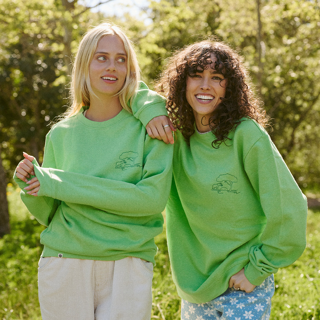 Protect Elephants Crew Sweatshirt