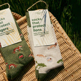 Socks that Protect Lions