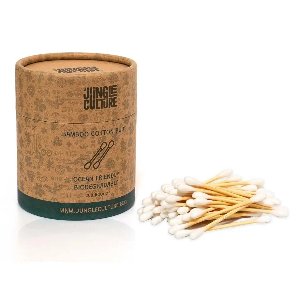 Bamboo Cotton Buds | Eco Cotton Swabs (200 Pieces)
