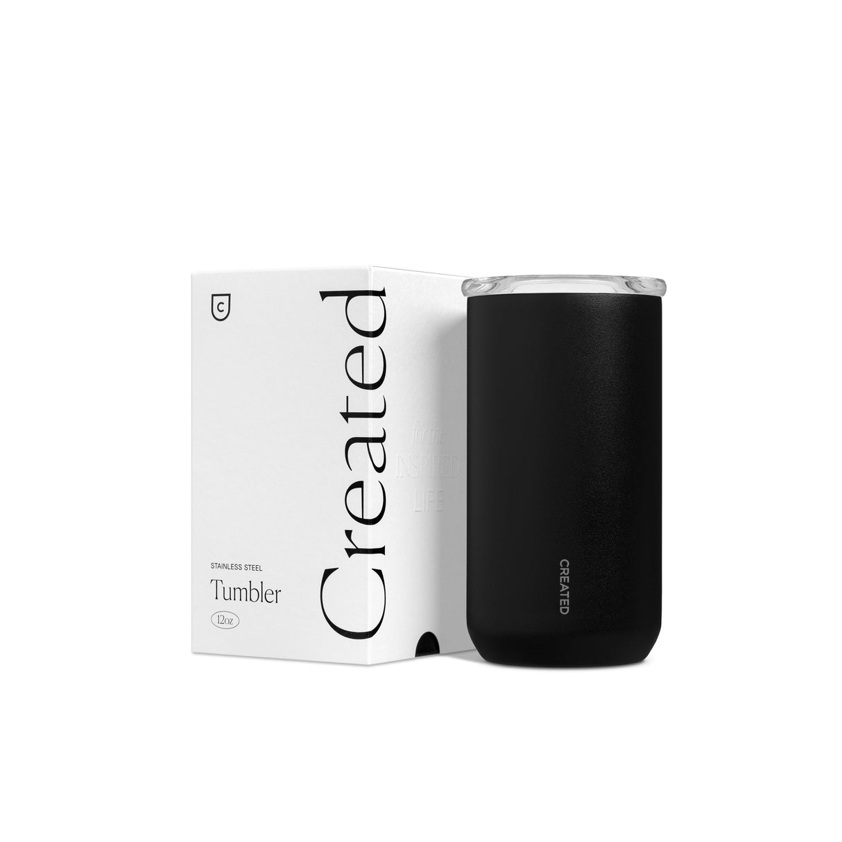 12oz Everyday Tumbler - Black