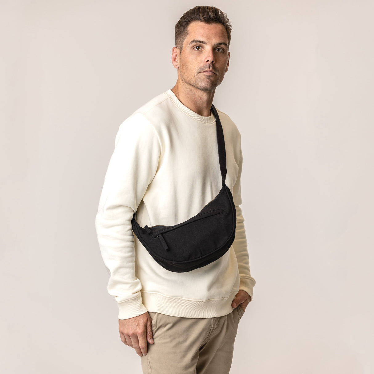 Organic Cotton Crossbody Bag