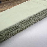 Pale Green Handmade Cotton Paper (Set of 10)