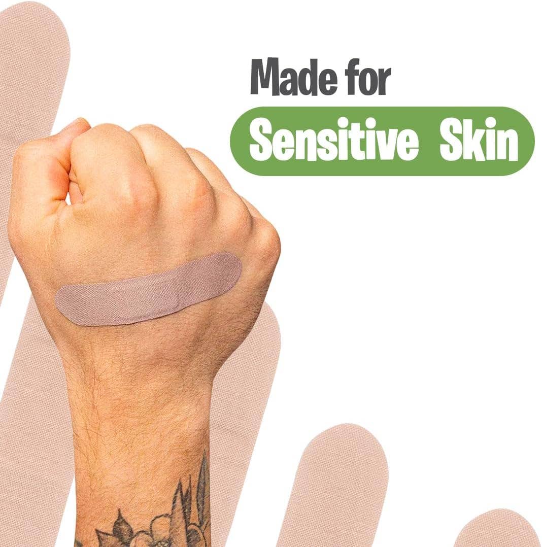 Natural Bamboo Bandages – 100 Count