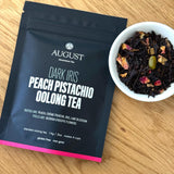 Dark Iris - Peach Pistachio Oolong Tea