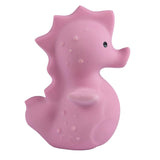 Organic Rubber Seahorse Rattle, Teether & Bath Toy