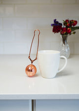 Stainless Steel Tea Strainer | Rose Gold