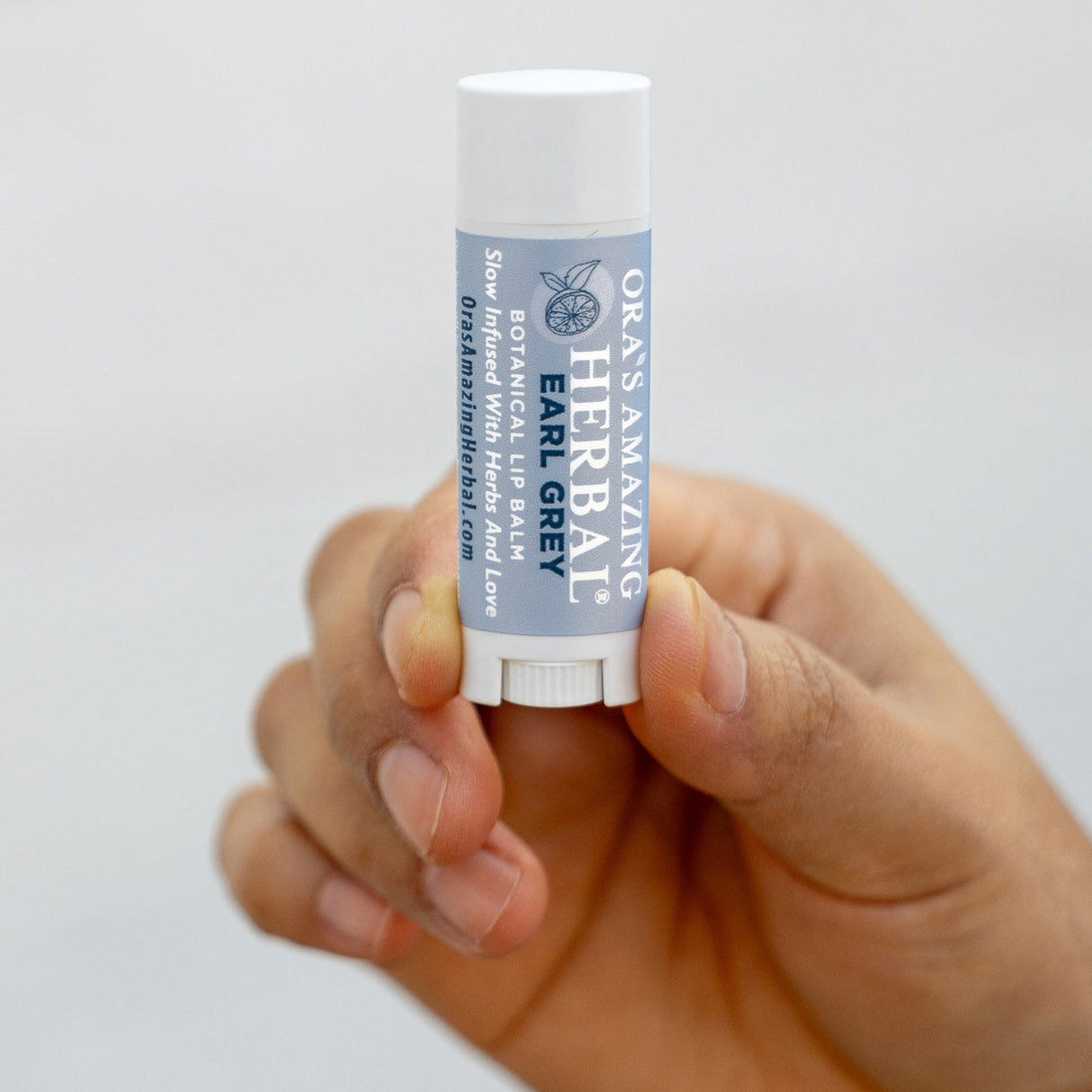 Natural Lip Balm, Herbal Infused, Earl Grey