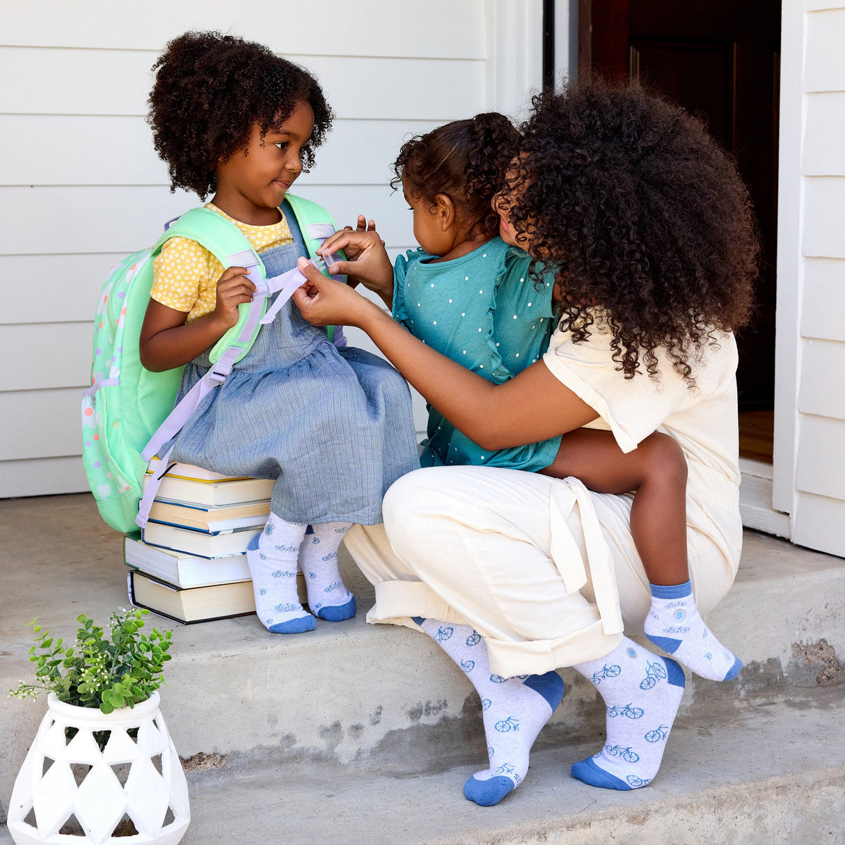 Kids Socks that Give Books
