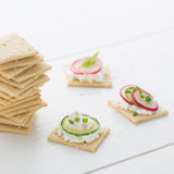 Organic Einkorn Sourdough Rosemary Crackers