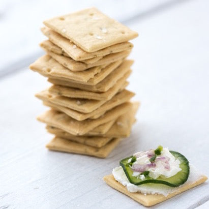 Organic Einkorn Sourdough Rosemary Crackers