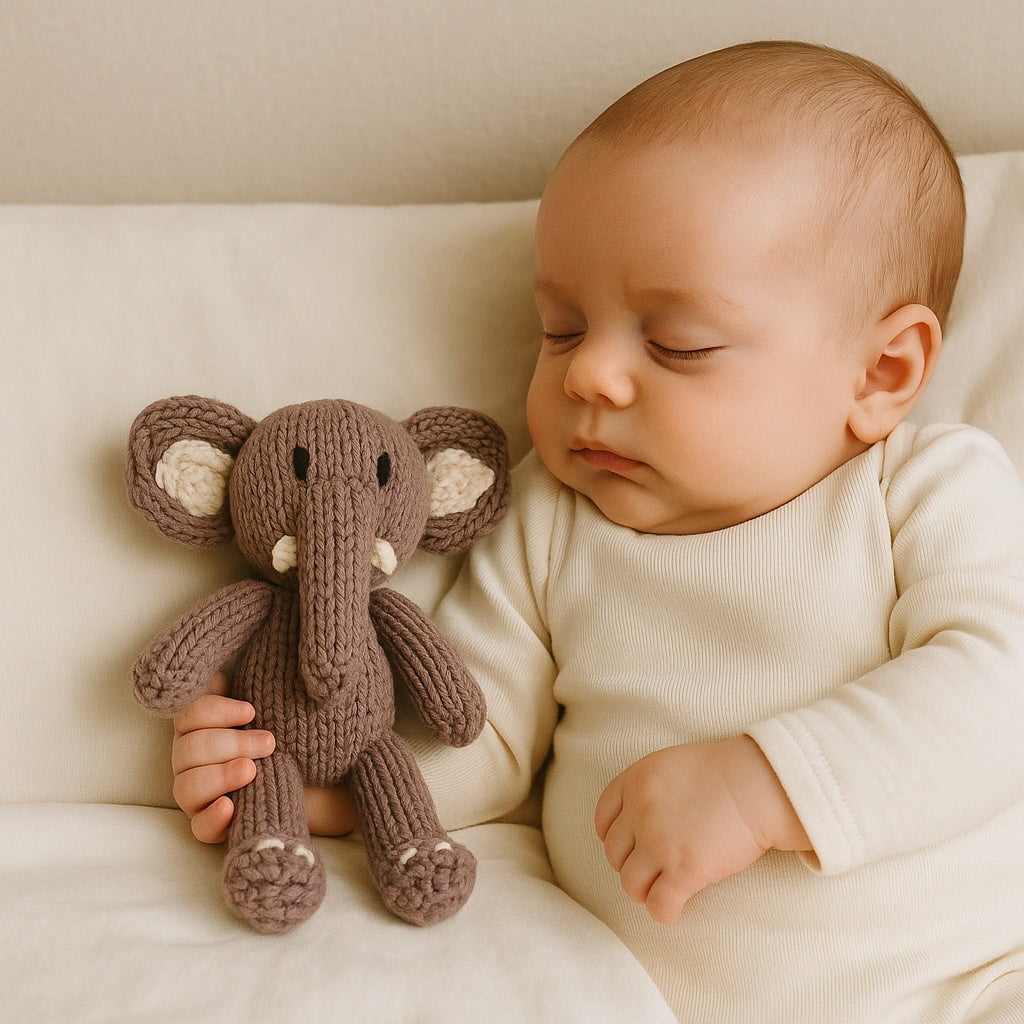 Knit Buddy  | Peanut the elephant