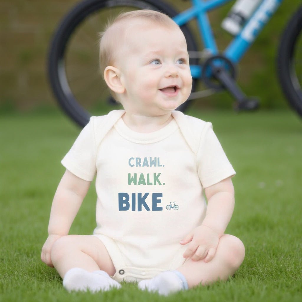 graphic bodysuit | crawl walk bike
