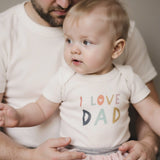 graphic bodysuit | love dad