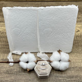 Handmade Cotton Vow Books (Pair) – Embossed or Blank