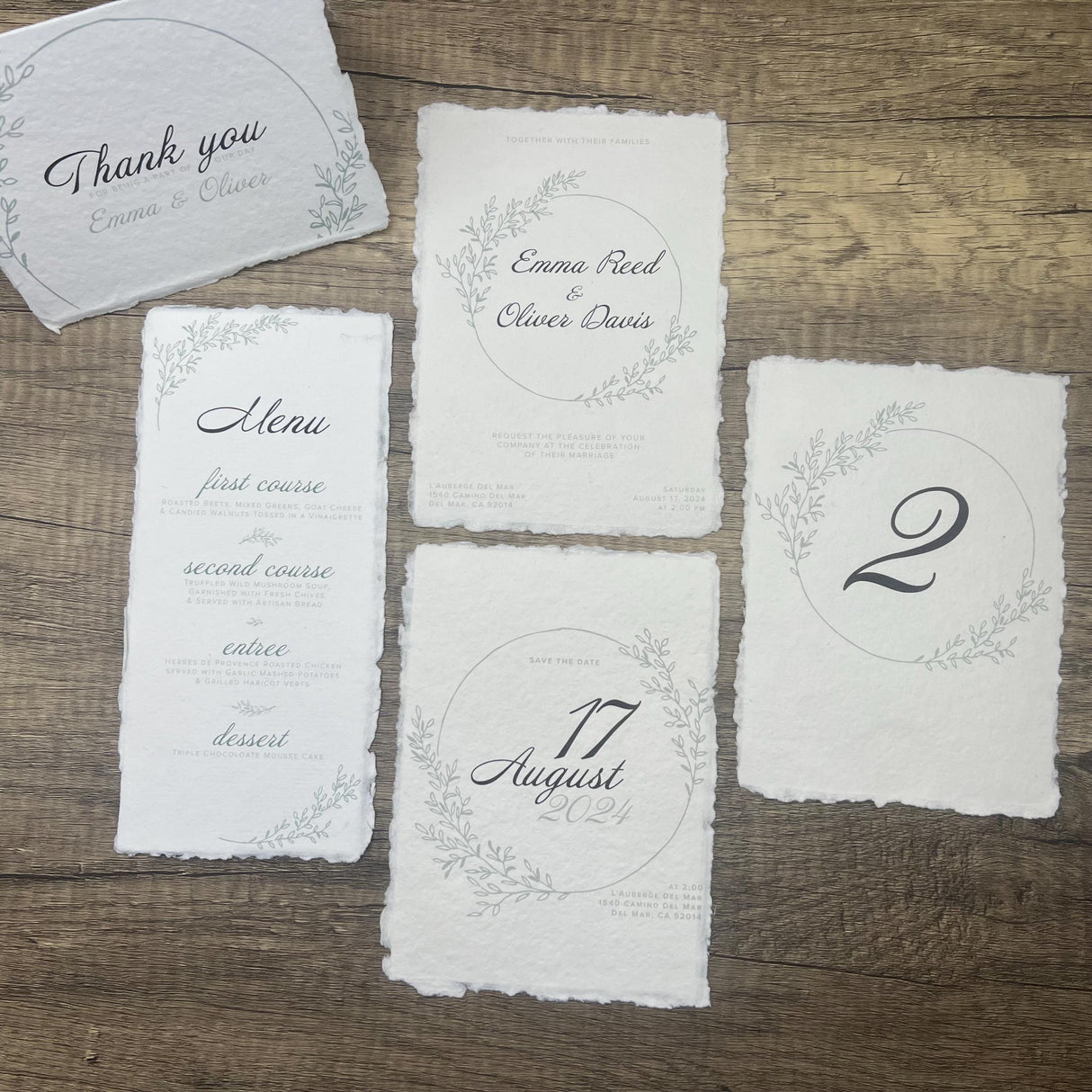 Cotton Paper Printing | Wedding Invitations, RSVP Cards & Stationery | Add-On Service