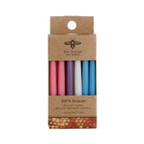 100% Pure Beeswax Birthday Candles (Natural or Multi-Color)