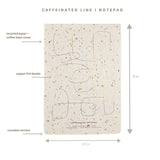 Recycled Coffee Grounds Journal Notepad