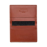 Felt and Leather Bifold Wallet